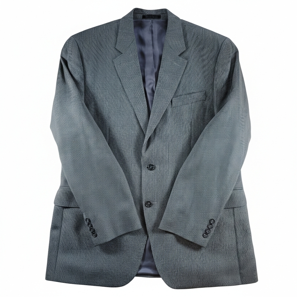 Lauren Ralph Lauren Men’s 42R 100% Wool Blazer Sport Coat Gray Patterned